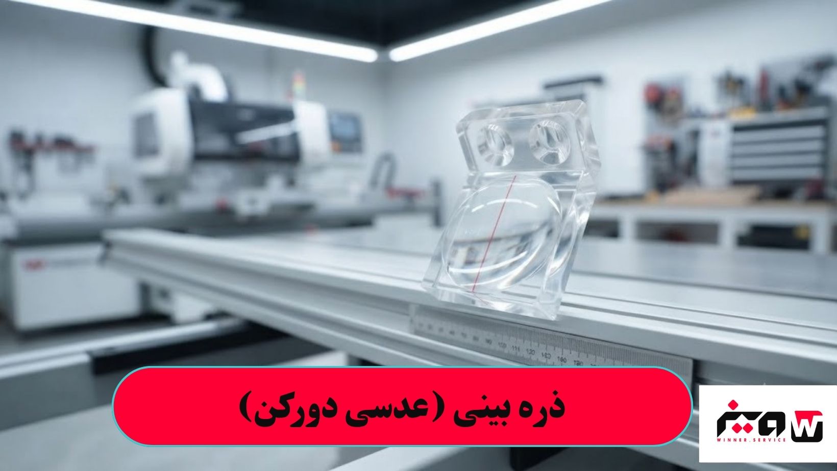 ذره بینی عدسی دورکن